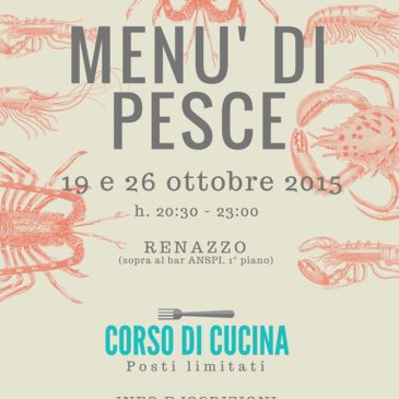 Corso di cucina “Menù di pesce”