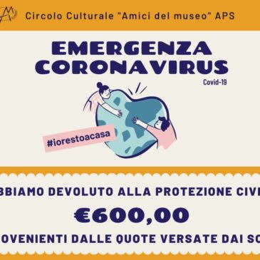 Donazione alla Protezione Civile