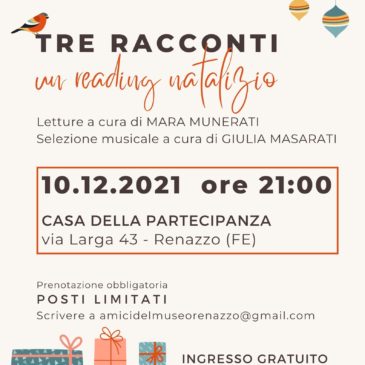 Tre racconti – Un reading natalizio