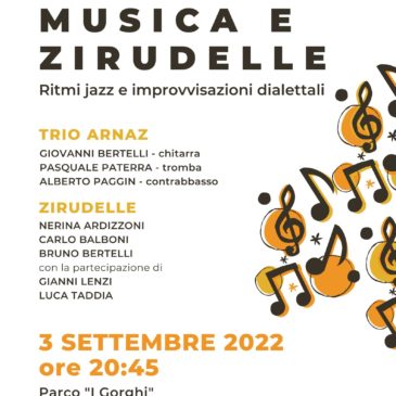 MUSICA E ZIRUDELLE. Ritmi jazz e improvvisazioni dialettali