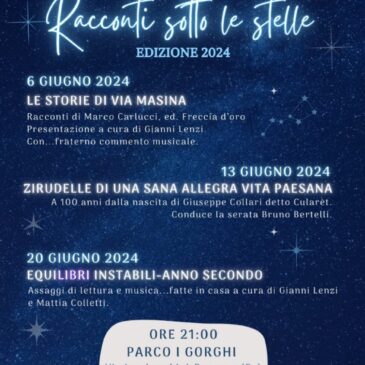 RACCONTI SOTTO LE STELLE – X Edizione